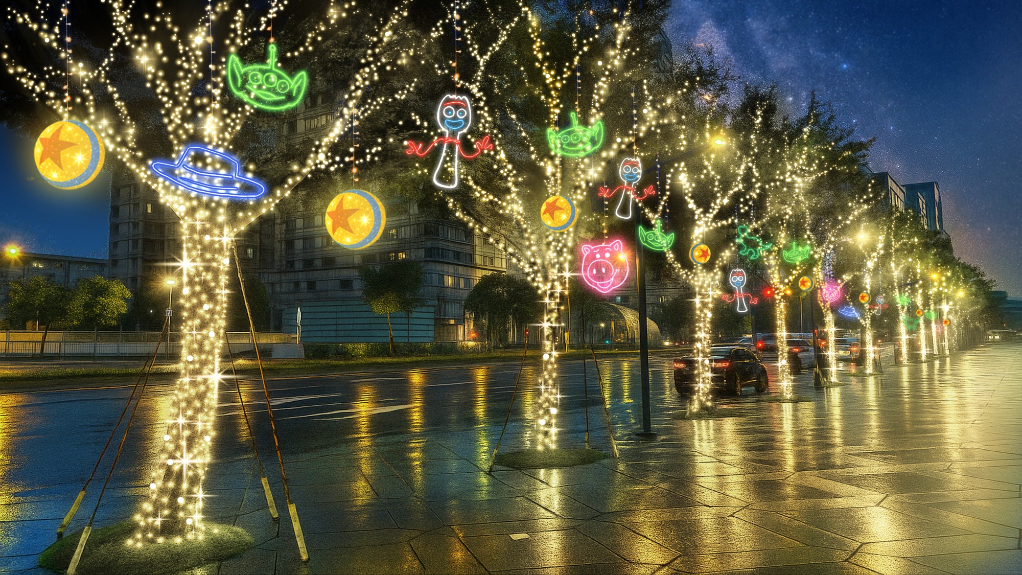 聖誕季必打卡!2025台北百貨夢幻燈區TOP 4 威尼斯水都、玩具總動員限定體驗一次看 S 72253468