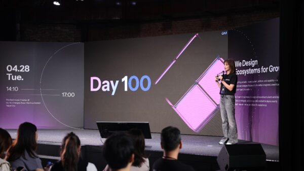 宏盟媒體台灣執行長 Kelly 於趨勢盛會《Game On》開場，定義 AI 時代下「為成長而生」的決策新思維。圖/OMD